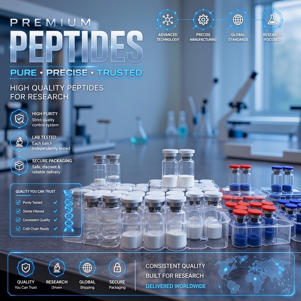 Universal Crush Facebook ad: Advanced Peptide Research Compounds