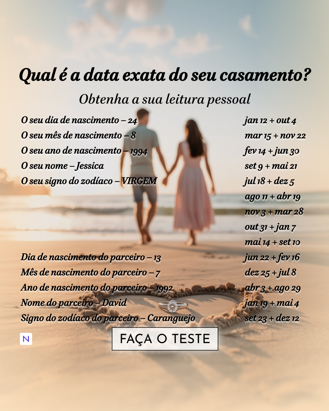Nebula: Marriage Compatibility Facebook ad