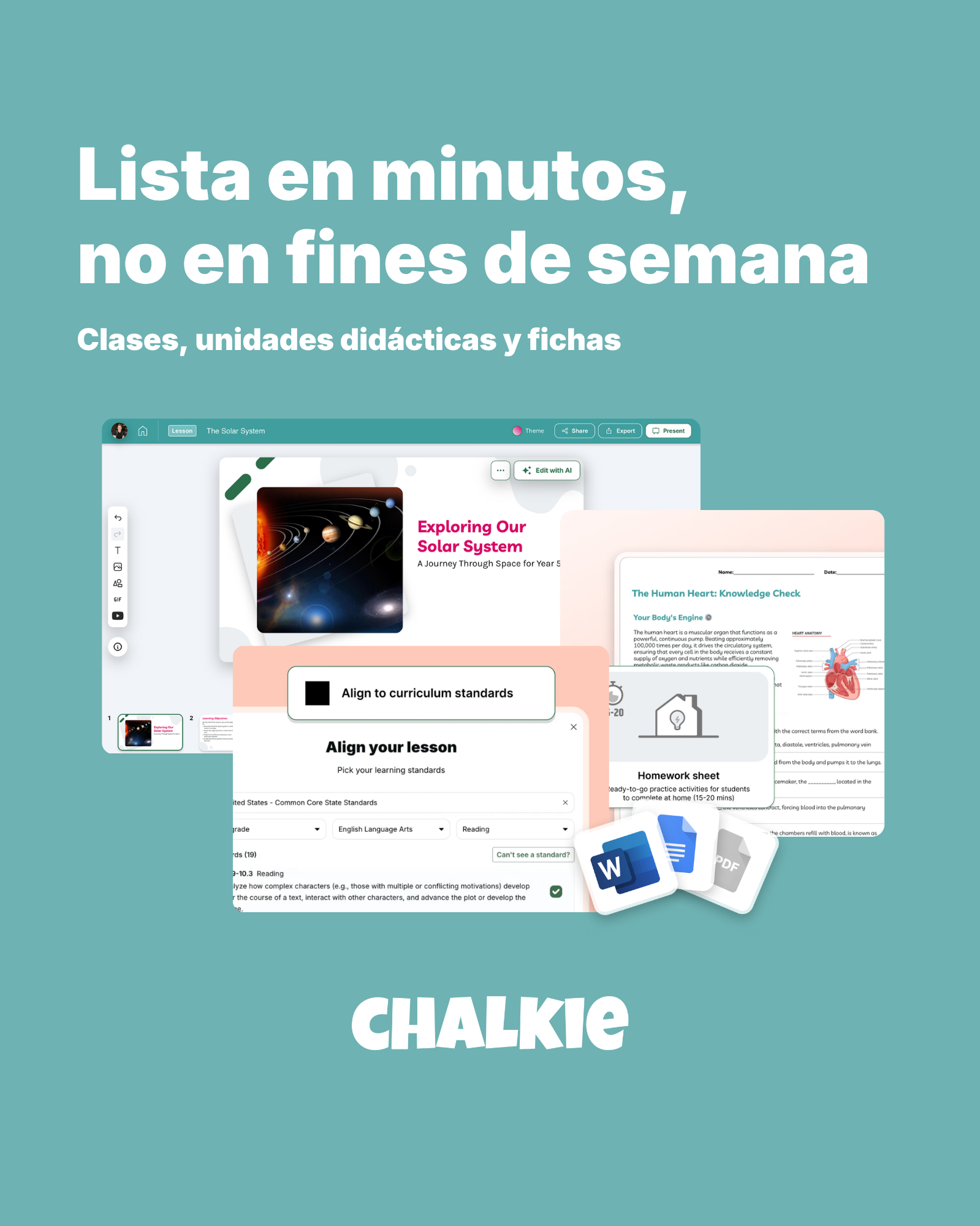 Chalkie AI Facebook ad