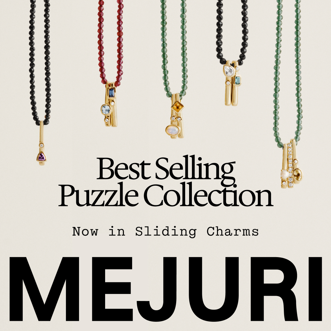 Mejuri Facebook ad: Shop Puzzle Stacking Rings