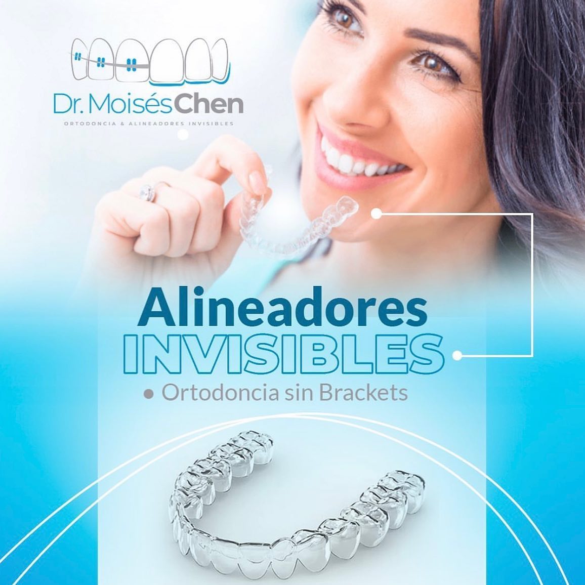 moiseschen Facebook ad: No esperes otro mes para alinear tu Sonrisa.