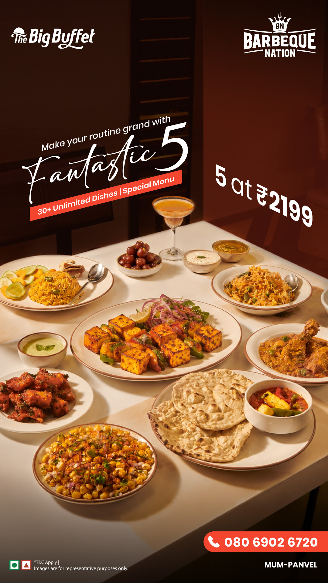 Barbeque Nation Facebook ad