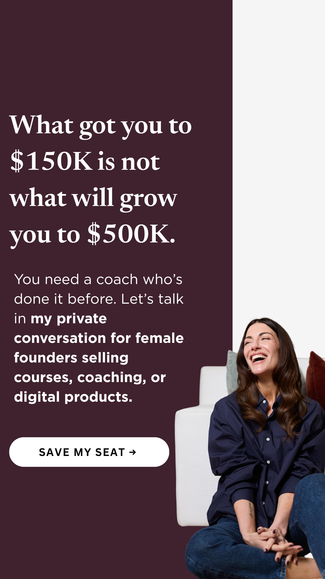 Amy Porterfield Facebook ad