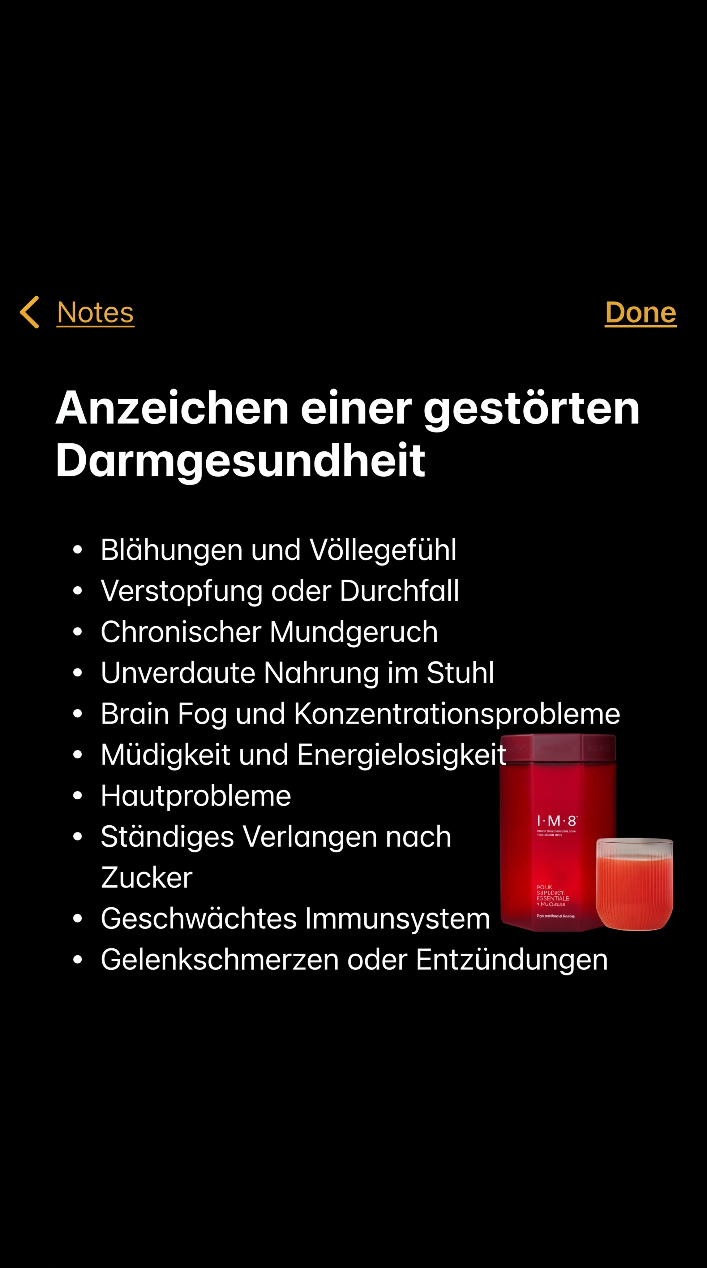IM8 Health Global Facebook ad