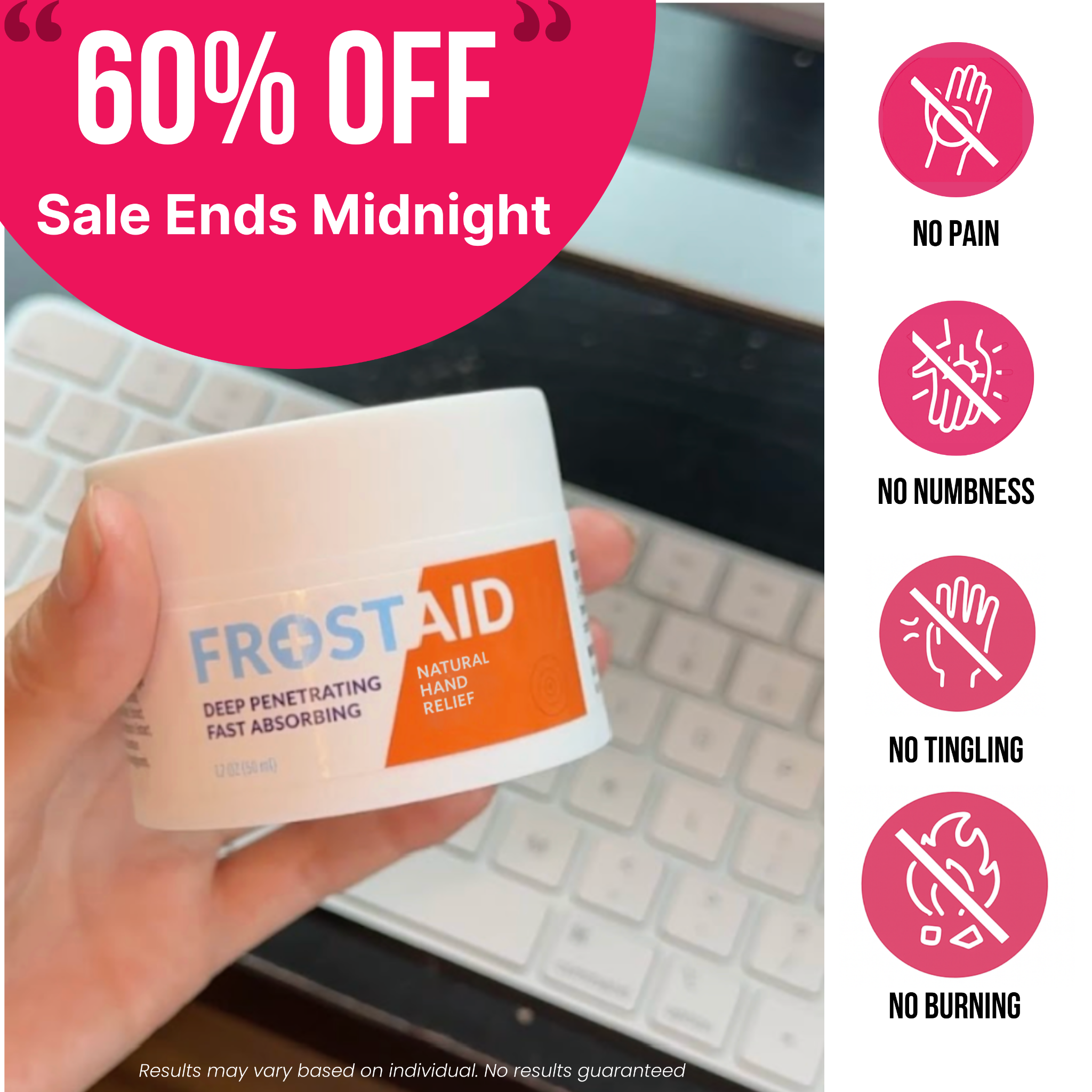 Frost Aid Facebook ad