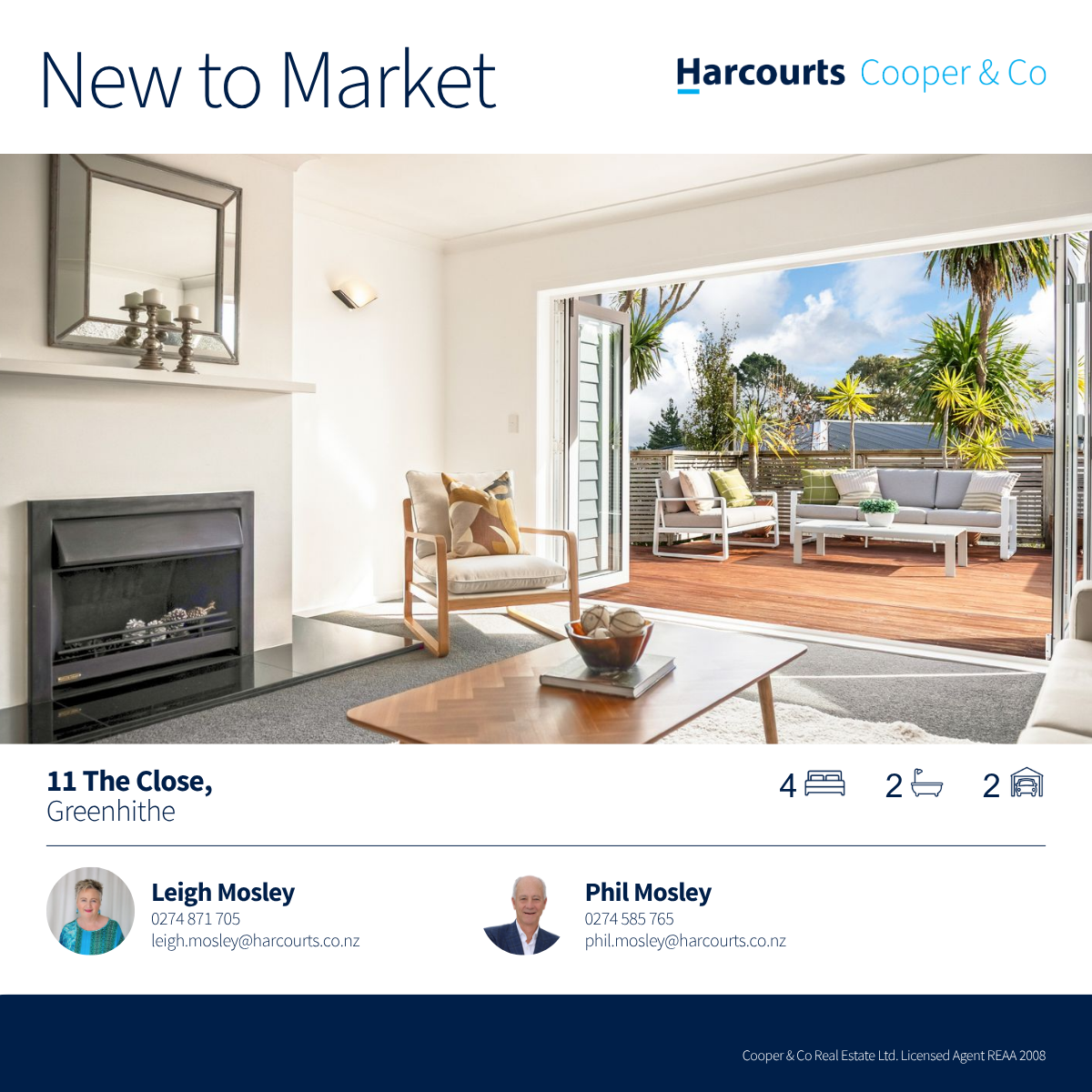 Harcourts Cooper & Co Real Estate Facebook ad