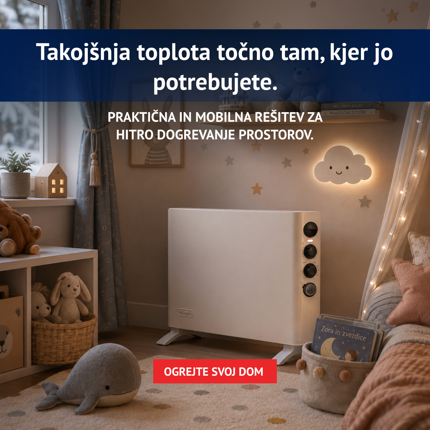 Inpos Facebook ad: Praktični el. grelniki