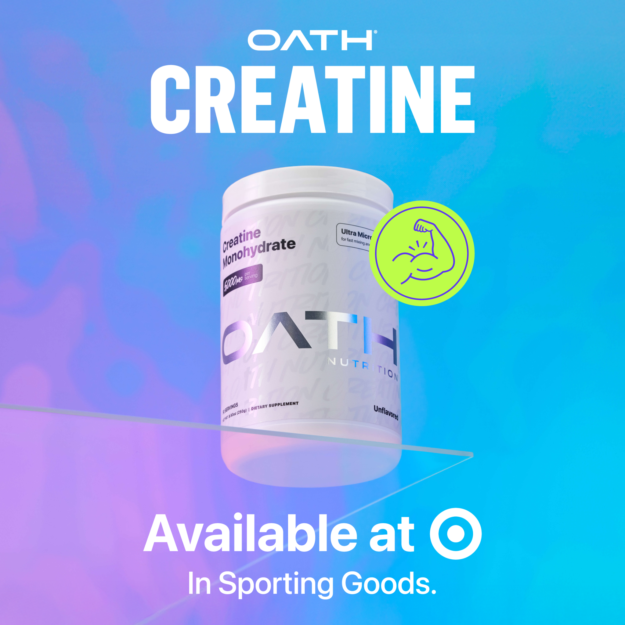 Oath Facebook ad: Oath Creatine