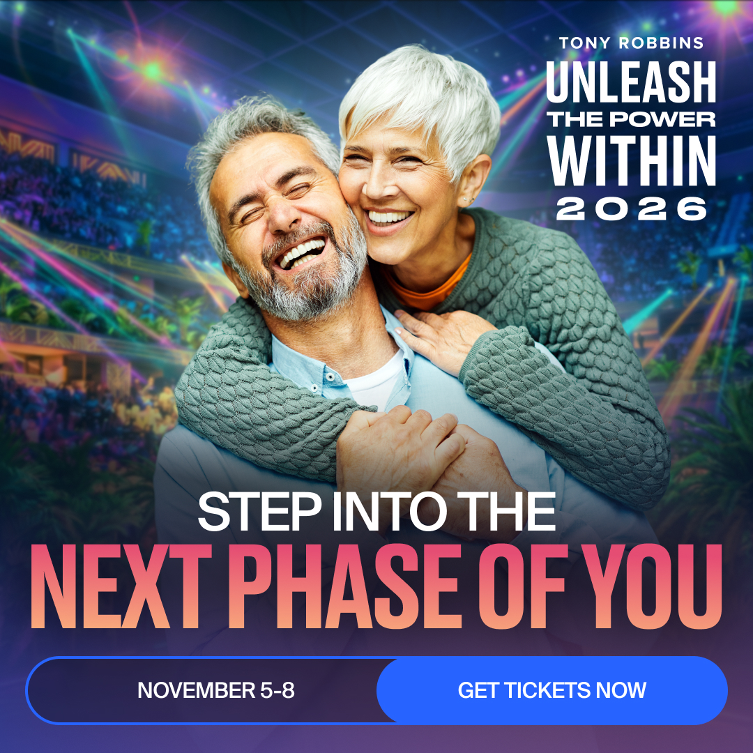 Tony Robbins Facebook ad