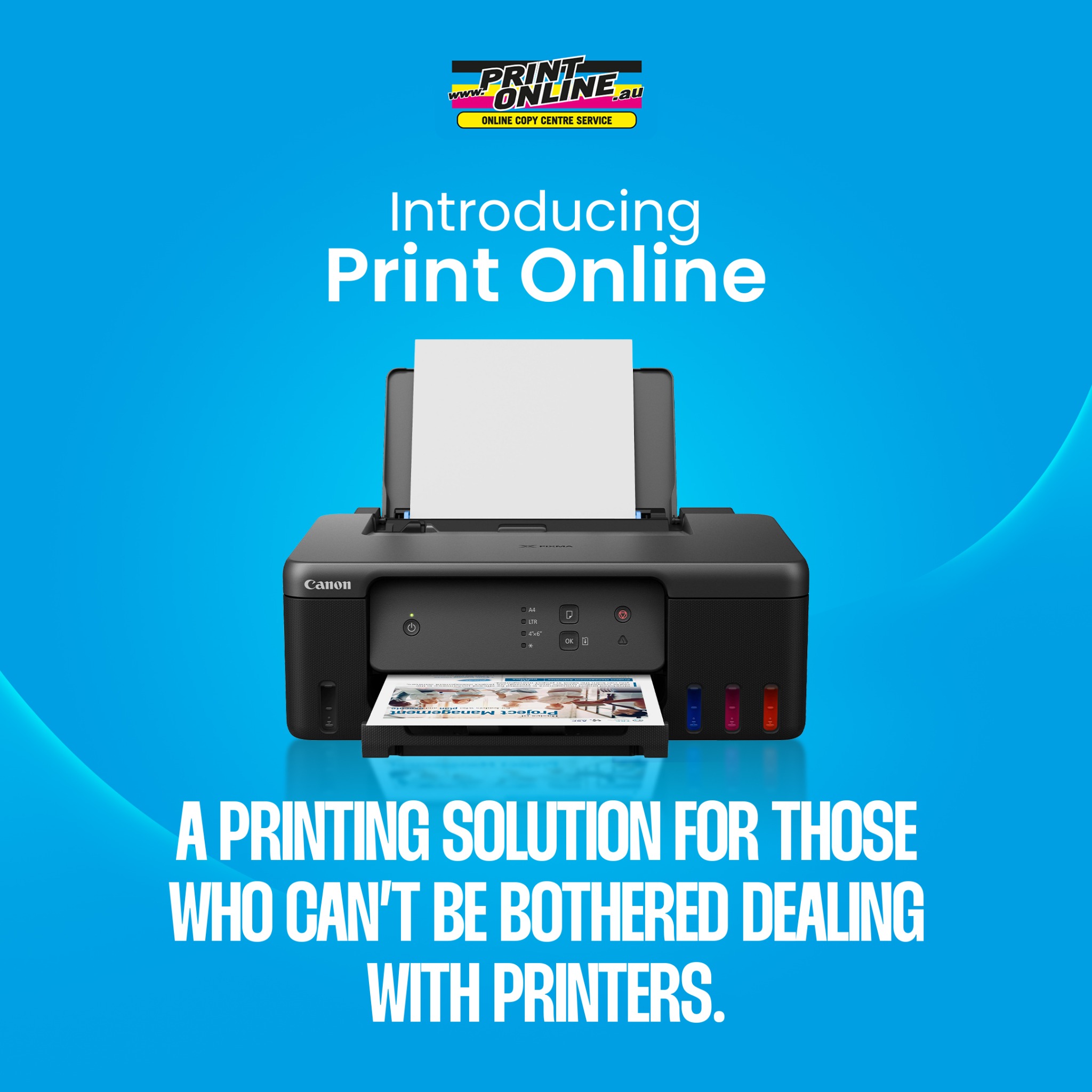 Print Online Facebook ad