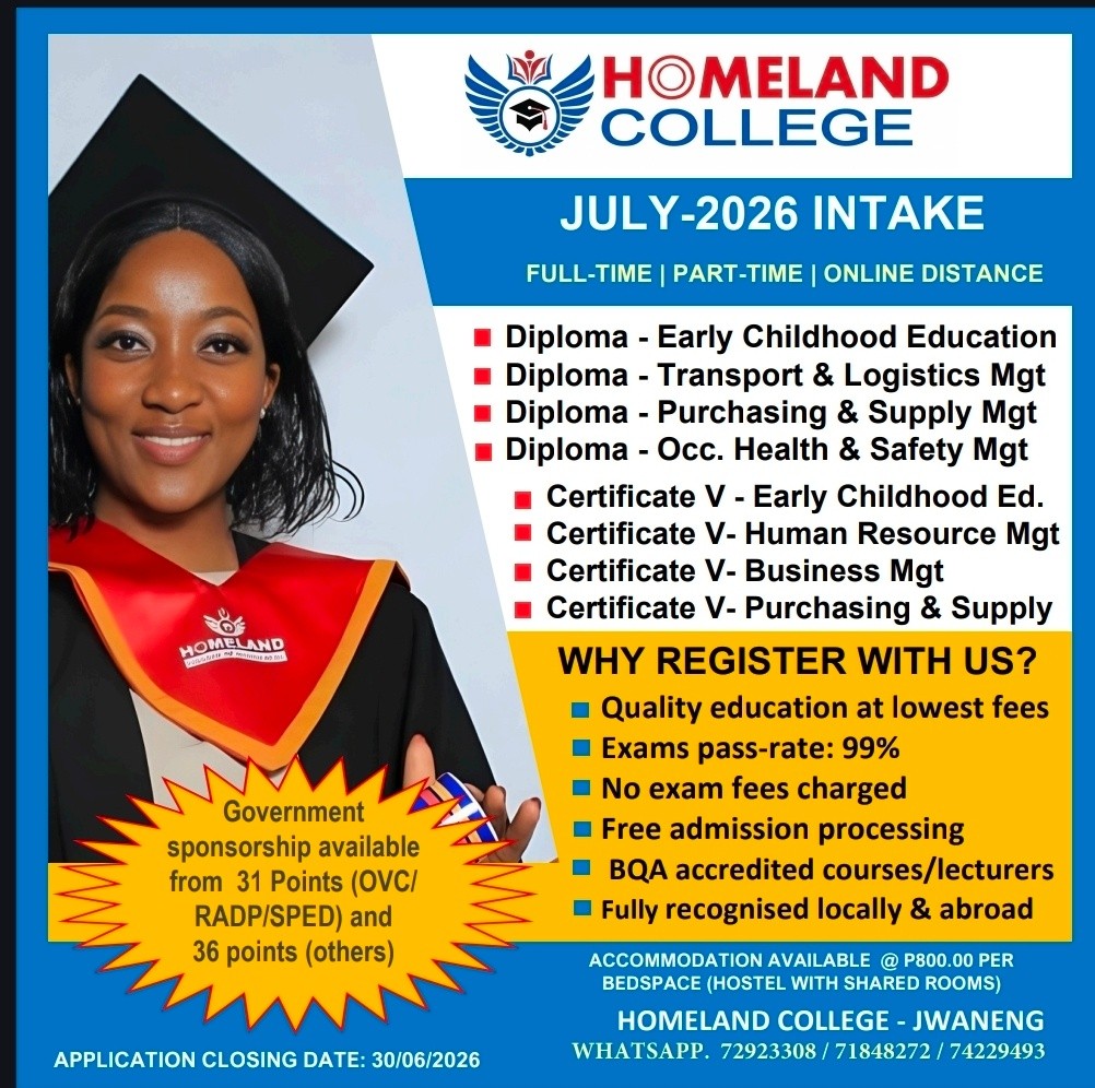 Homeland College Facebook ad