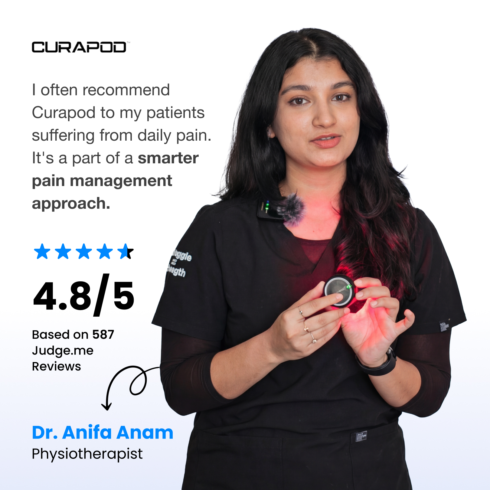 Curapod by Litemed Facebook ad