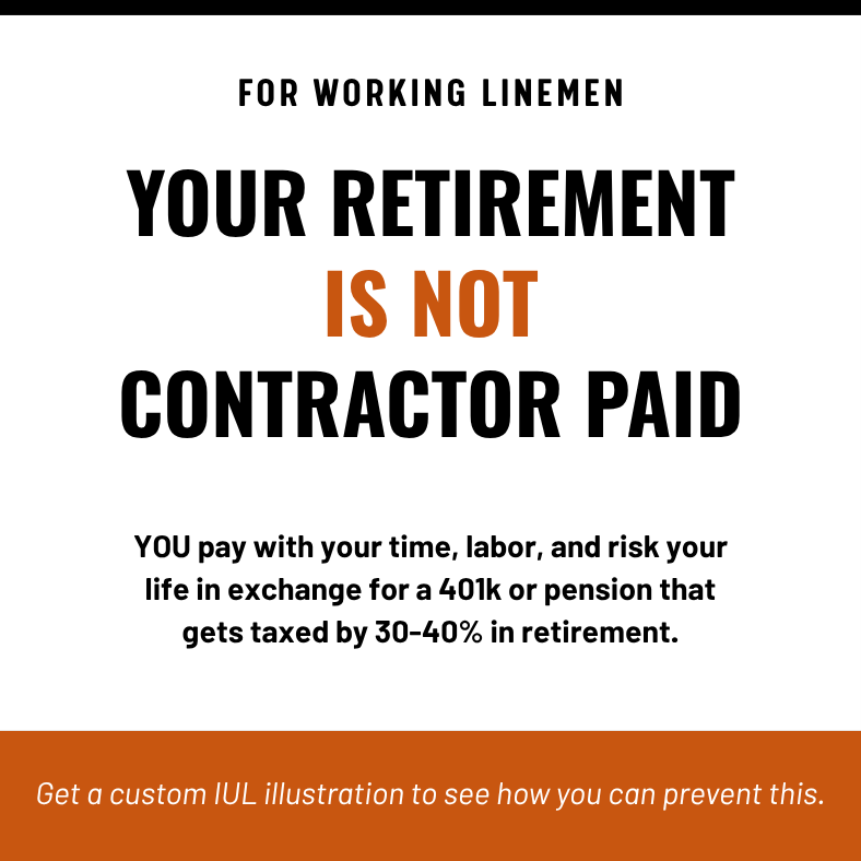 The Lineman Plan Facebook ad