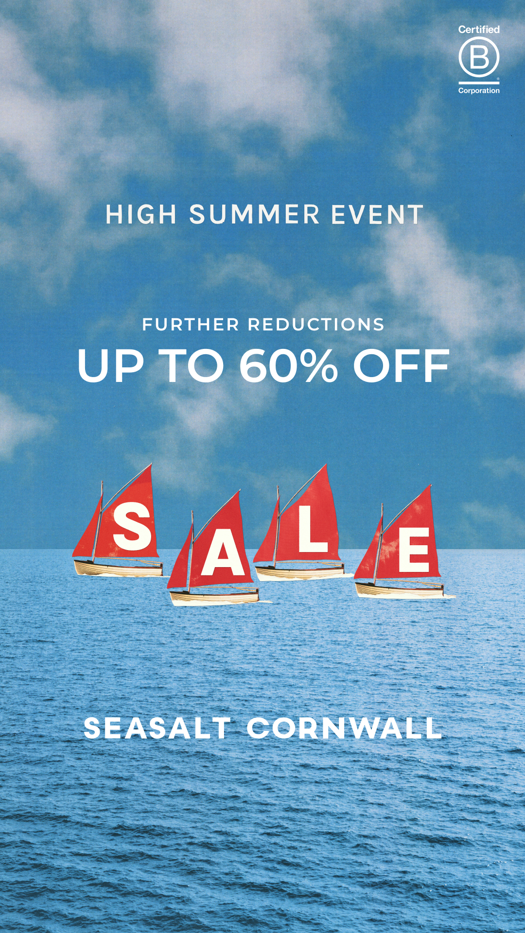 Seasalt Cornwall Facebook ad