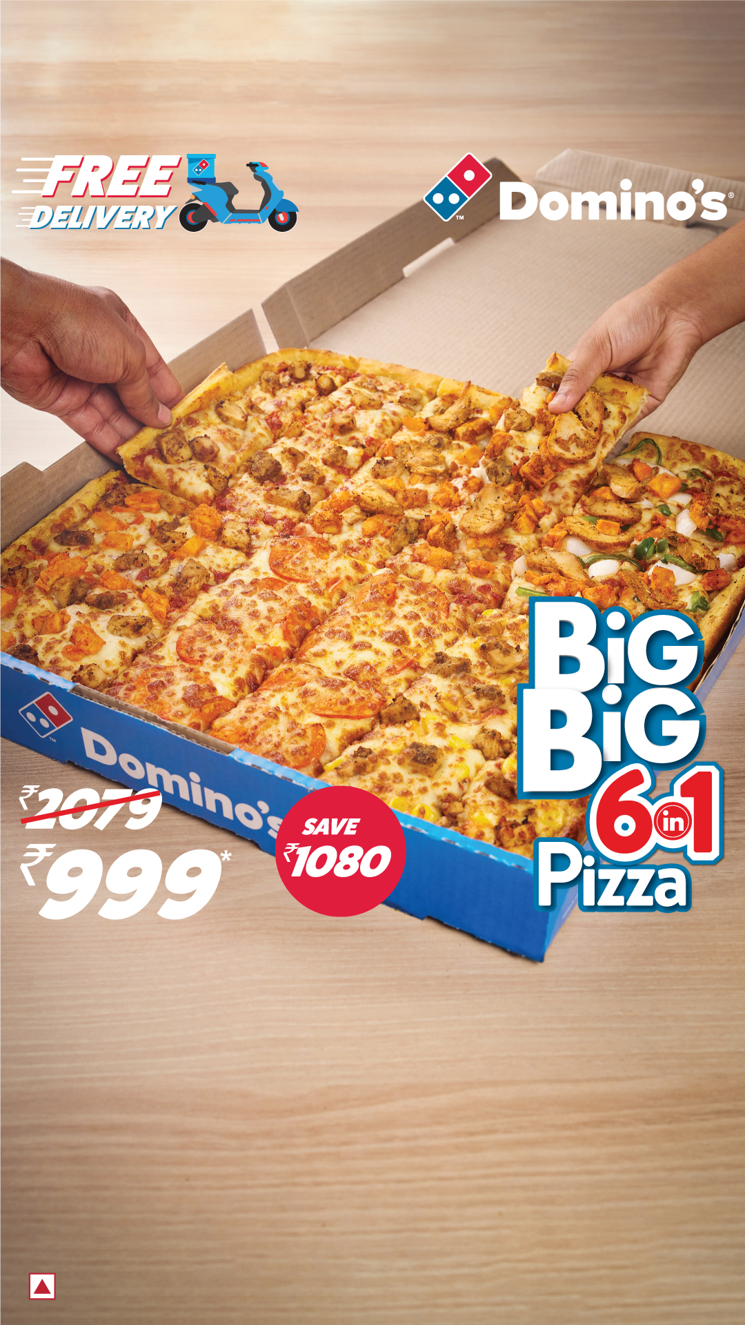 Domino's Pizza India Facebook ad