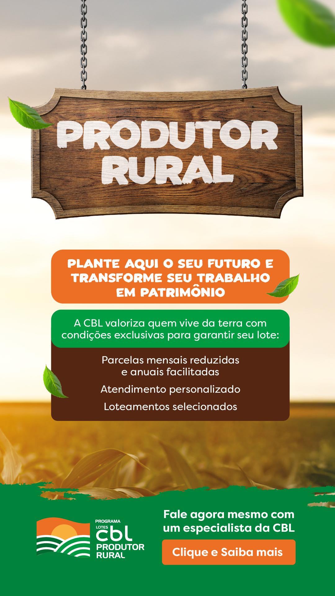 CBL - A maior em lotes no ES Facebook ad from Feb 3, 2026