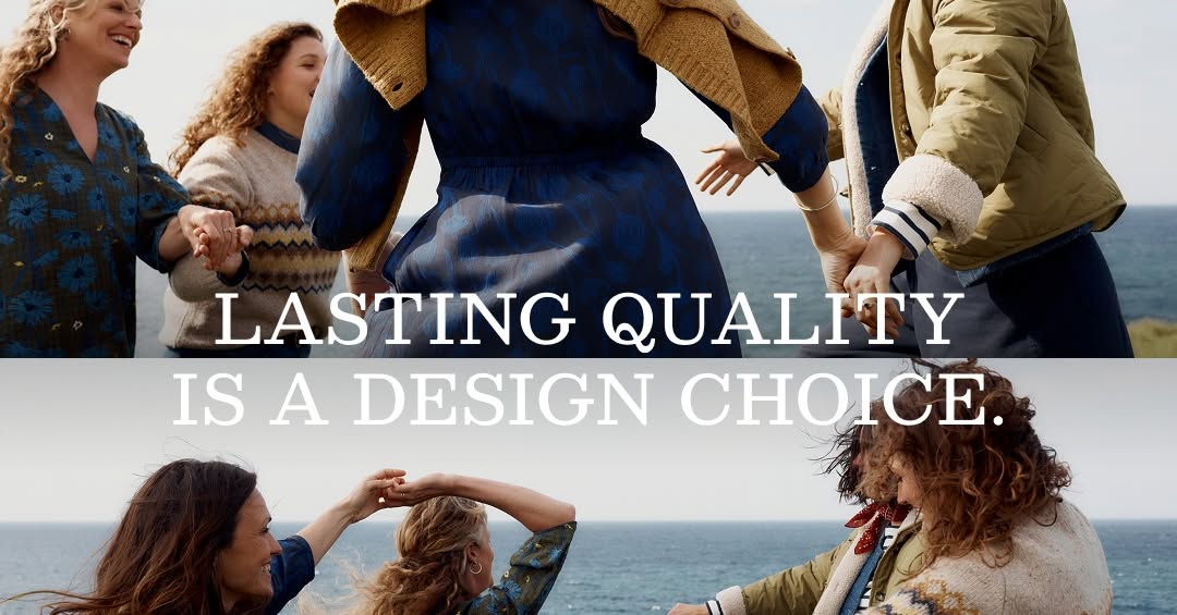 Seasalt Cornwall Facebook ad: Lasting Quality