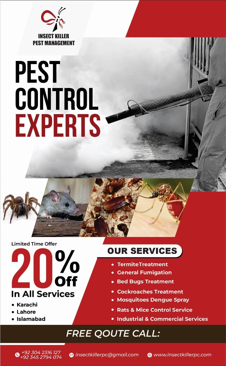 Insect Killer Pest Management Facebook ad