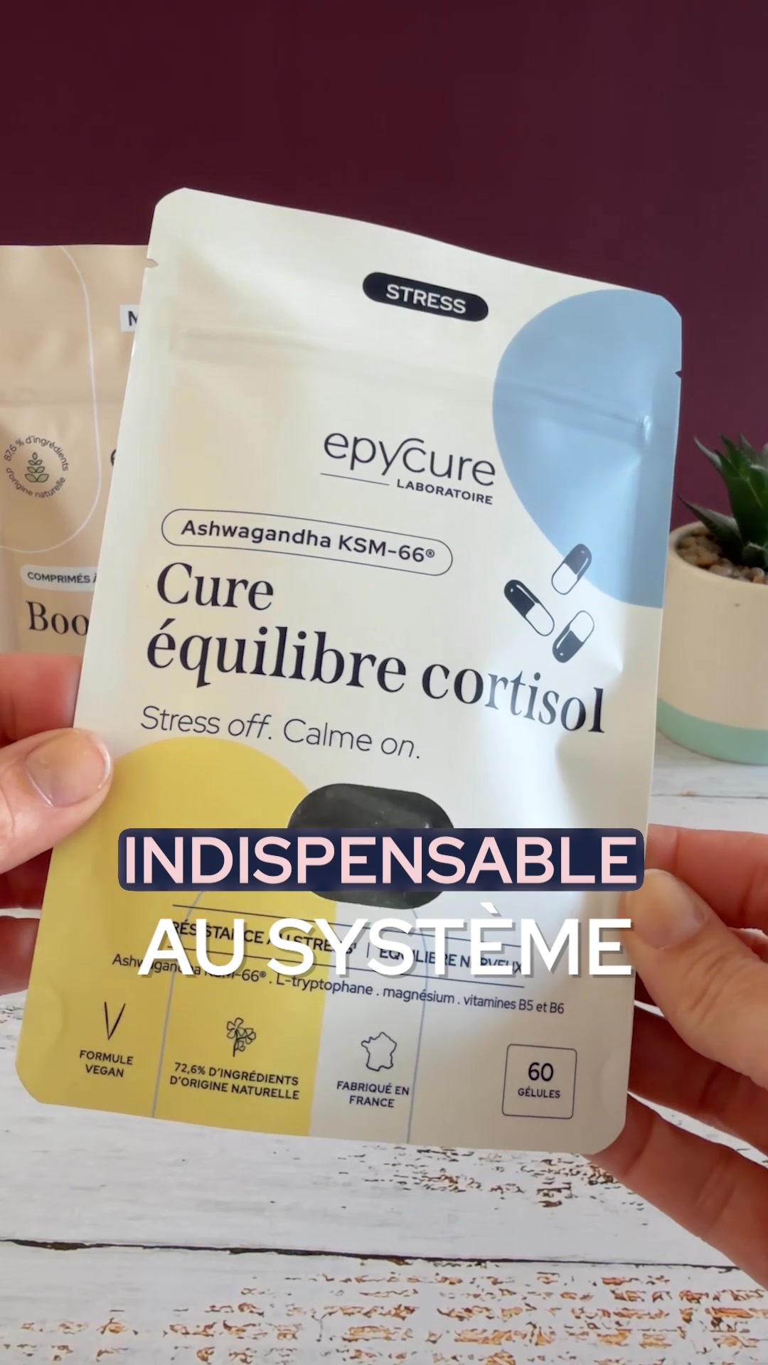 Epycure Facebook ad: Nouveau Duo métabolisme & cortisol