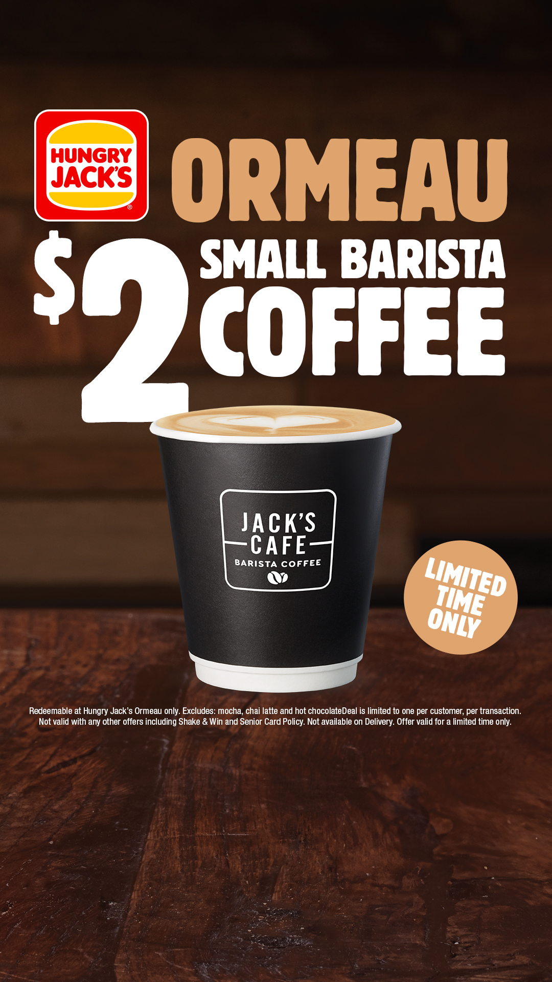 Hungry Jack's Facebook ad
