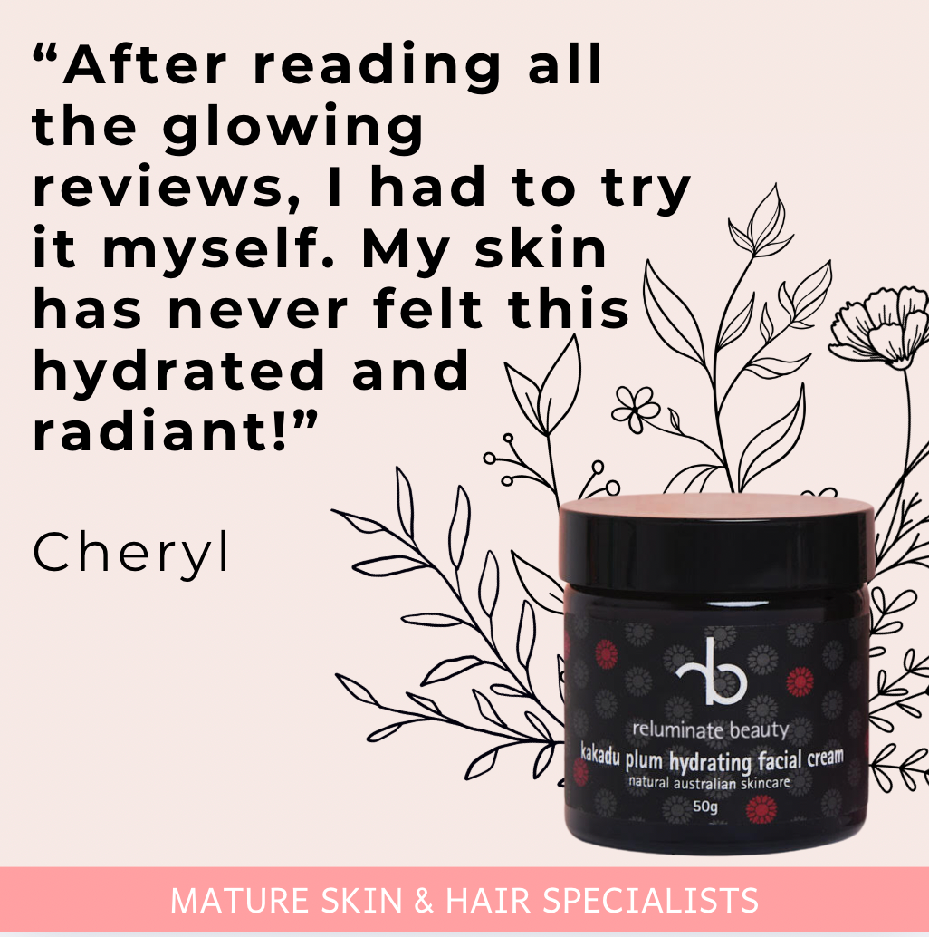 Reluminate beauty Facebook ad