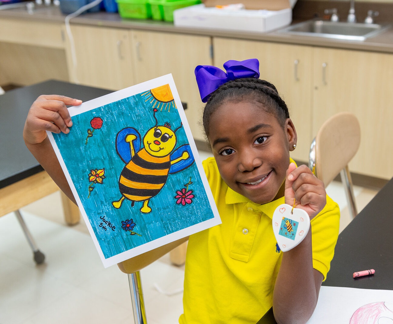 Art to Remember Facebook ad: Student Art Fundraiser