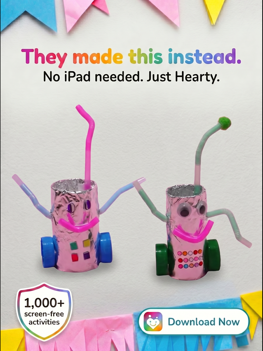 Hearty App Facebook ad