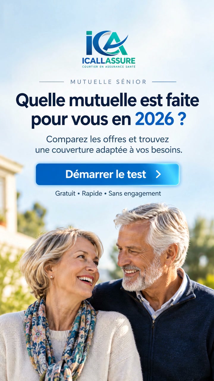 Icall Assure Facebook ad: Mutuelle Santé Senior