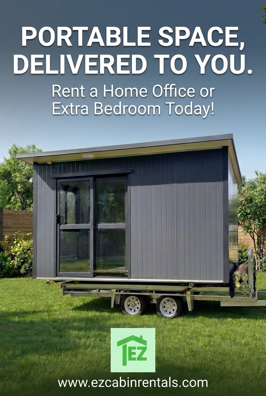 EZ Cabin Rentals Facebook ad: Need Extra Space?