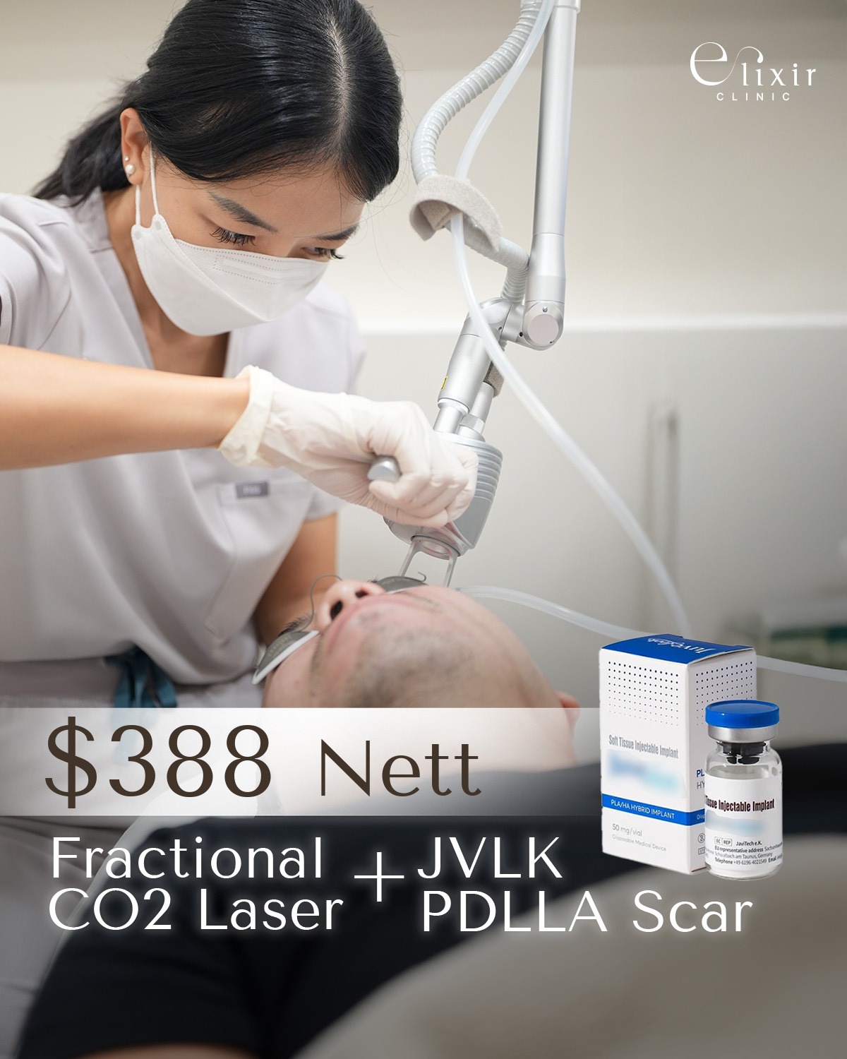 elixir clinic Facebook ad