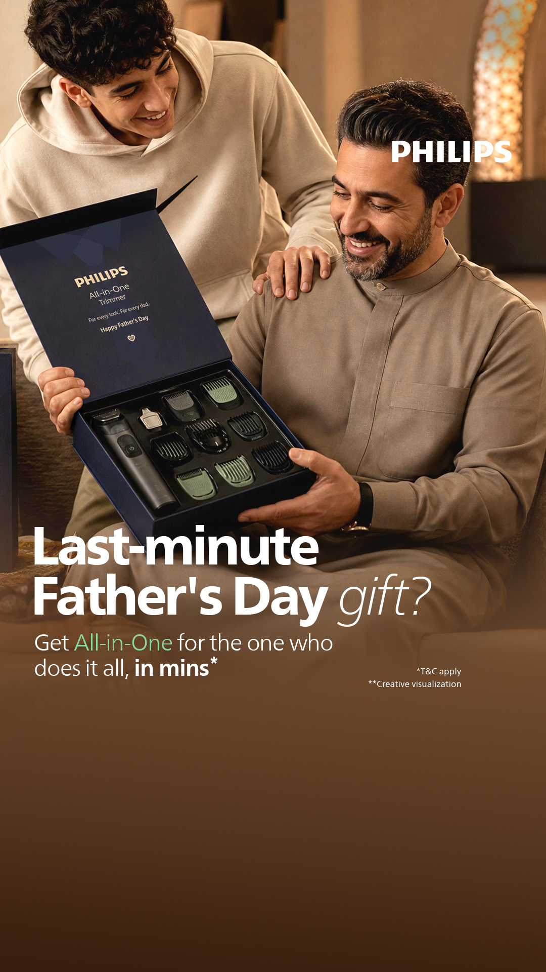 Philips Facebook ad