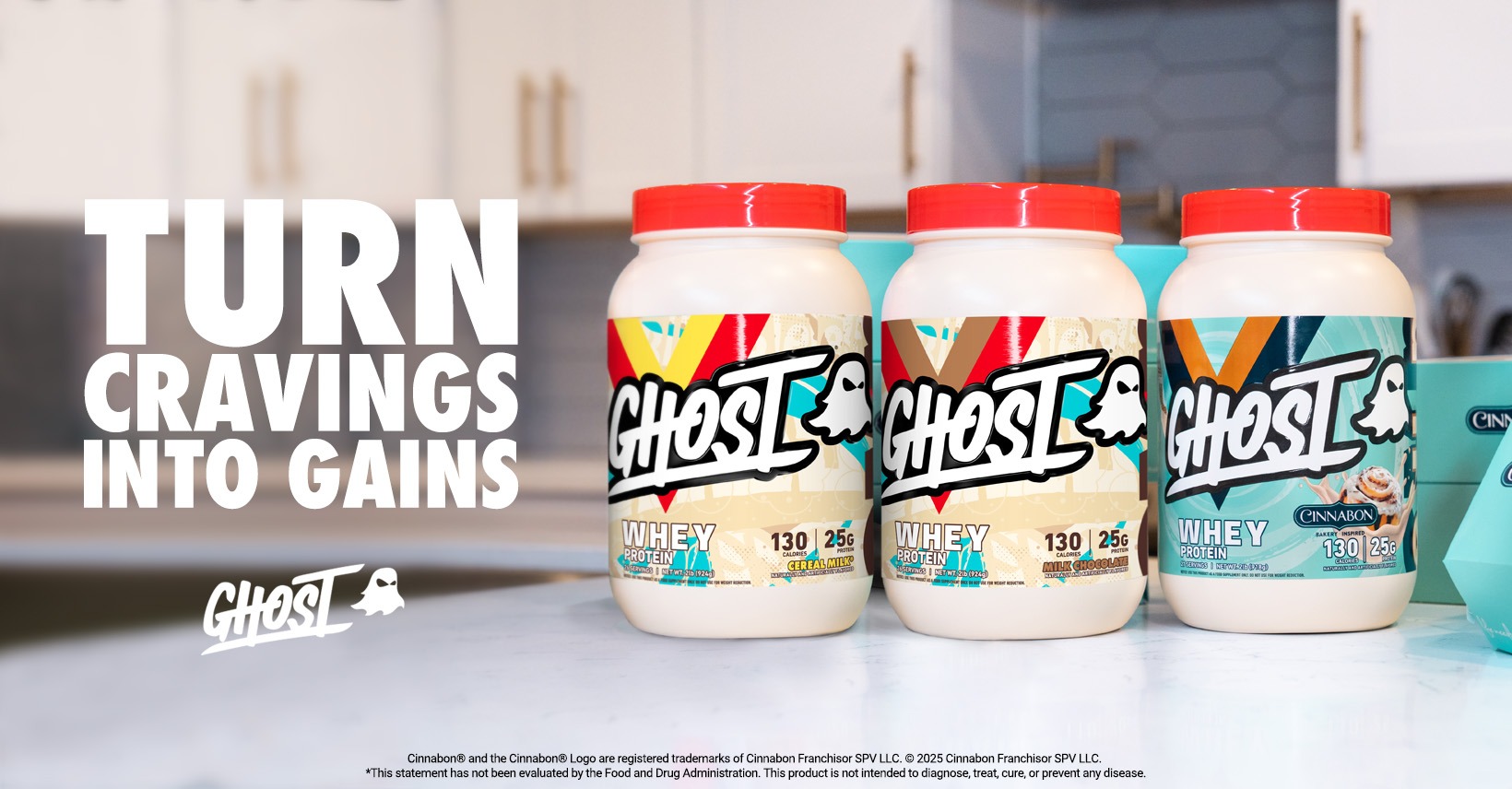 GHOST Facebook ad