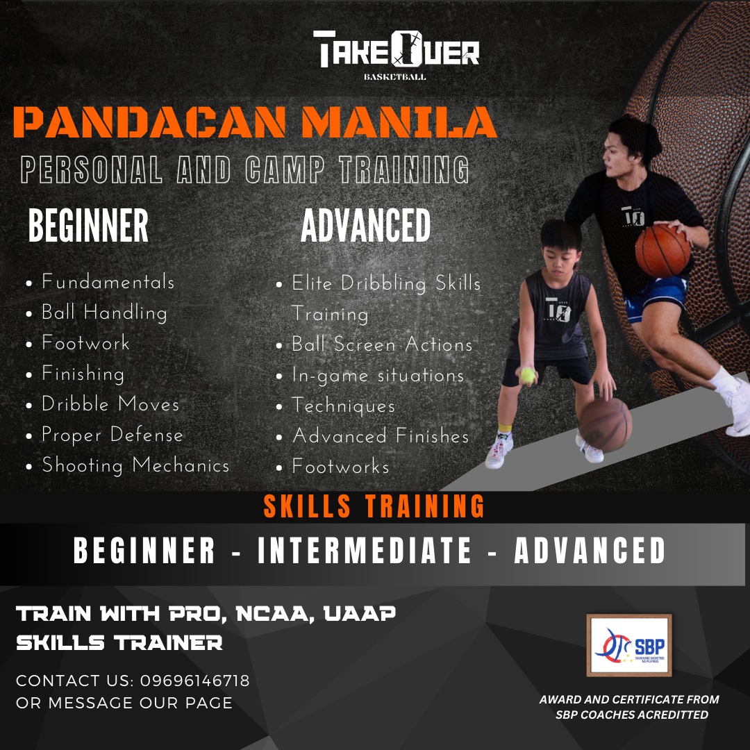 TakeOver Basketball PH - Skills Development Facebook ad