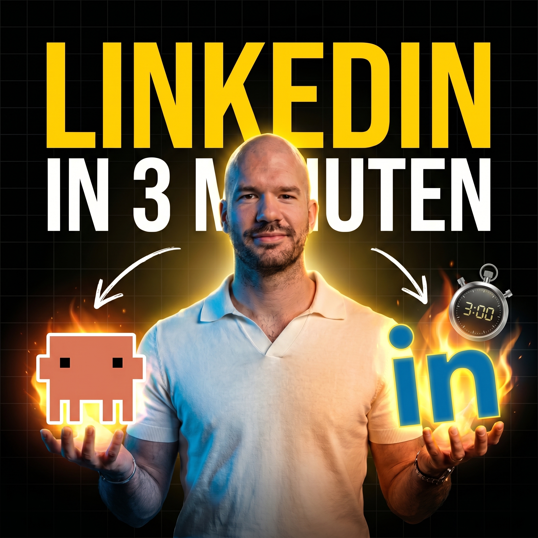 Jonas Rech Facebook ad: Schluss mit 45 Minuten pro Post