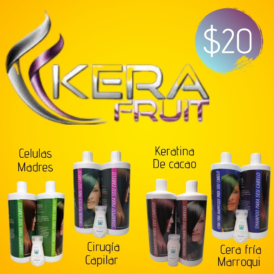 Kerafruit Alisados Facebook ad: KERA FRUIT es una linea de tratamiento de…