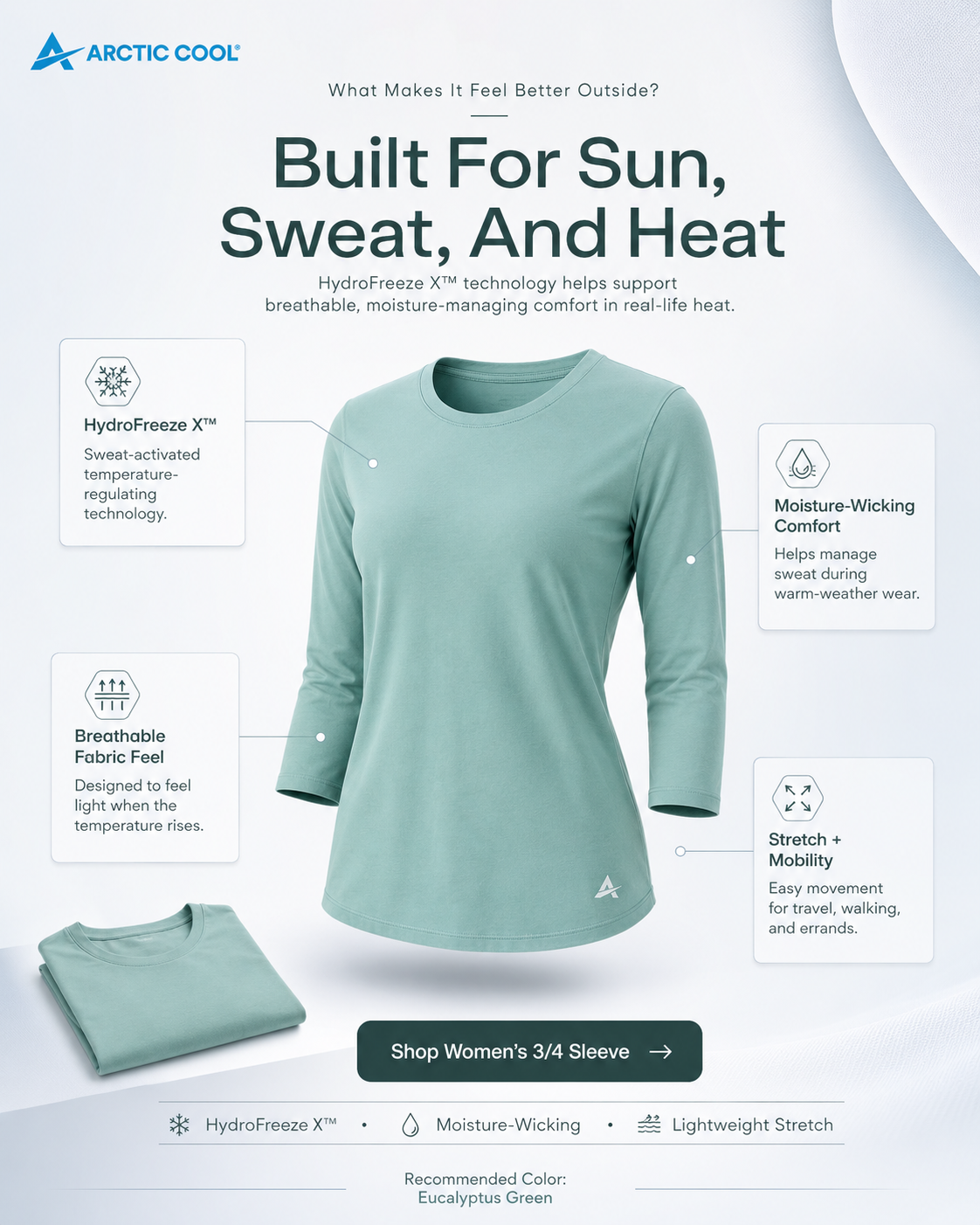 Arctic Cool Facebook ad