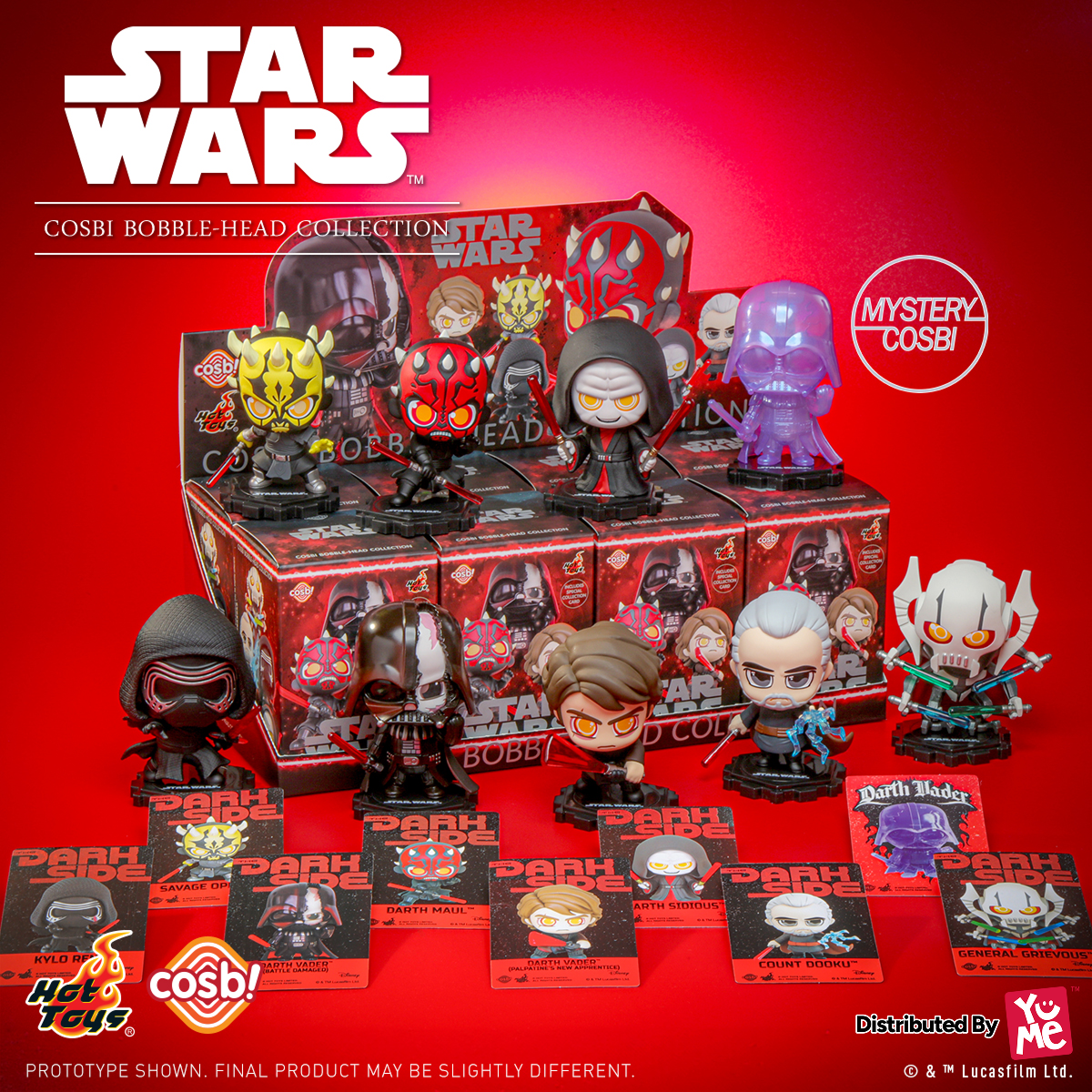YuMe Toys Facebook ad: Complete the Sith shelf!