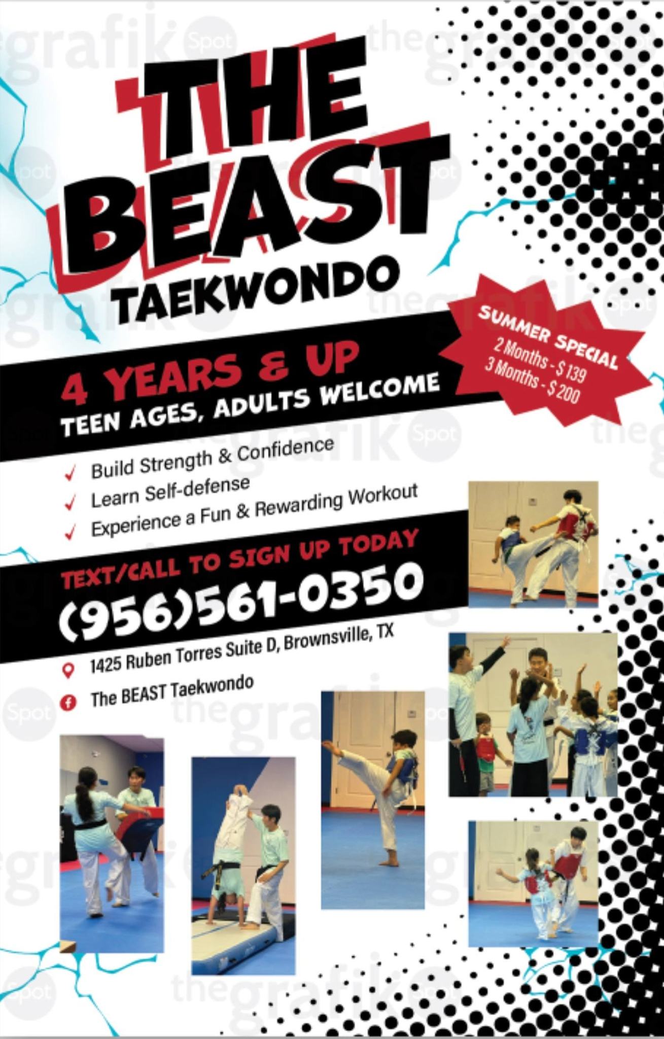  The BEAST Taekwondo  Facebook ad
