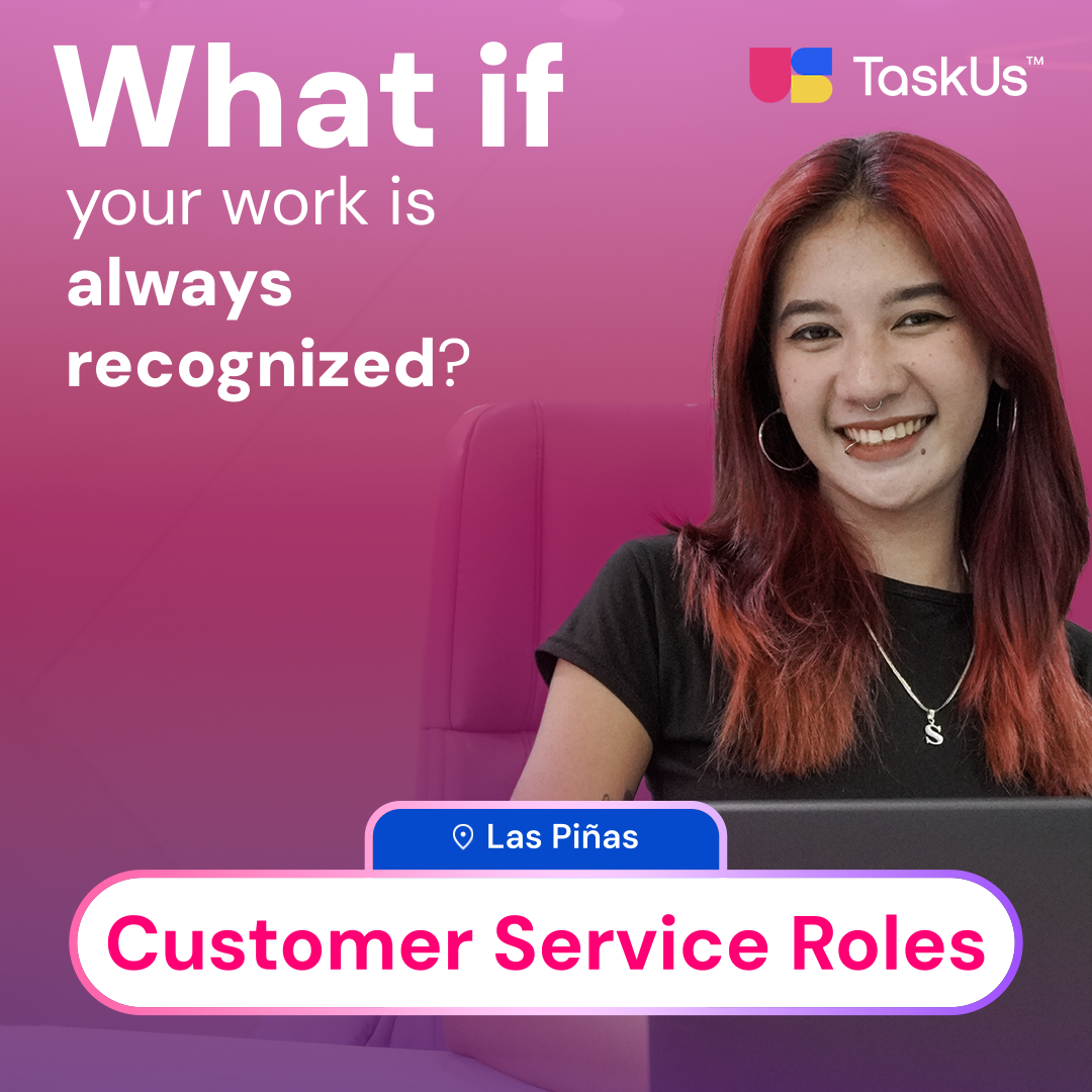 TaskUs Facebook ad