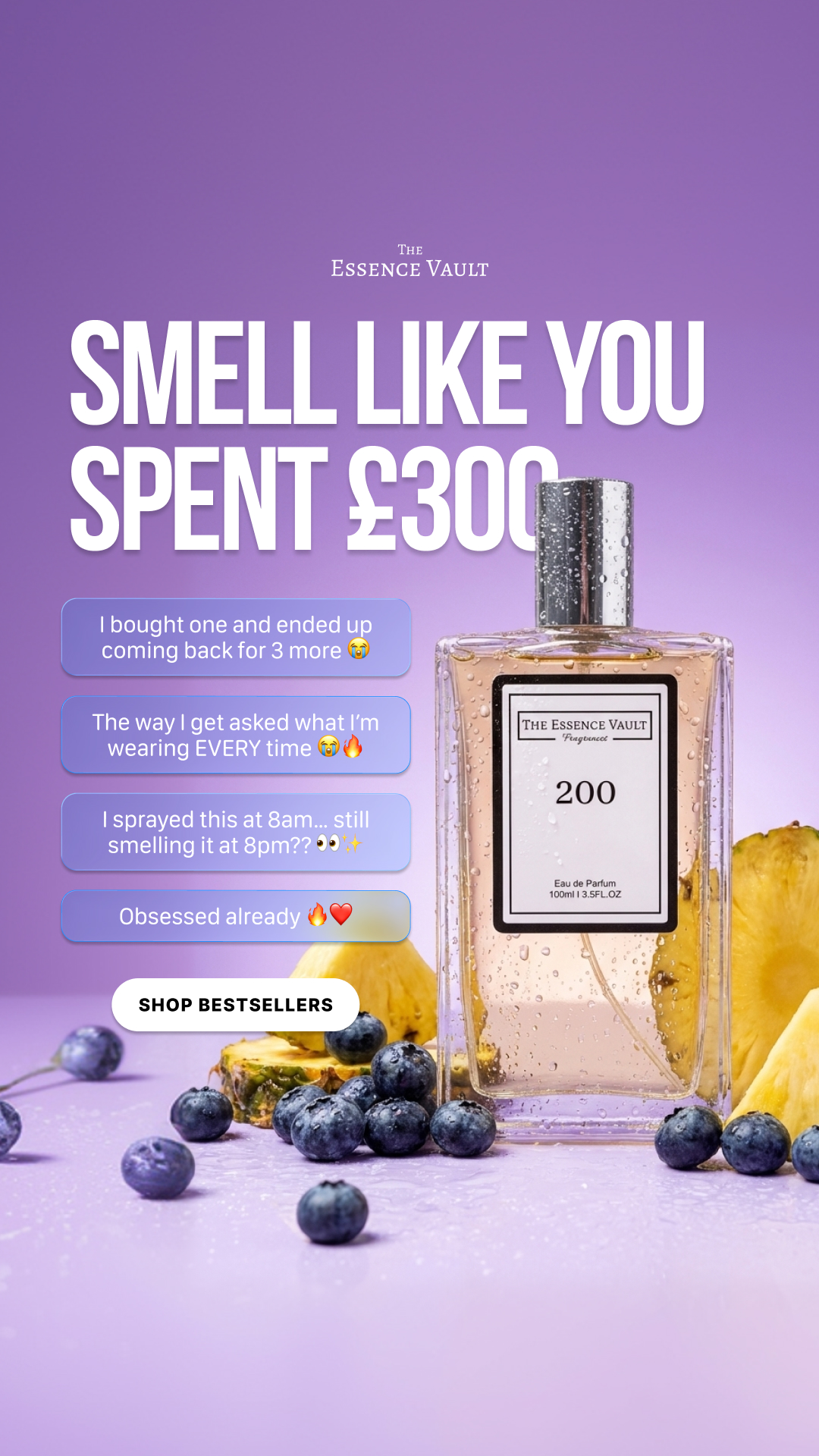 The Essence Vault Facebook ad