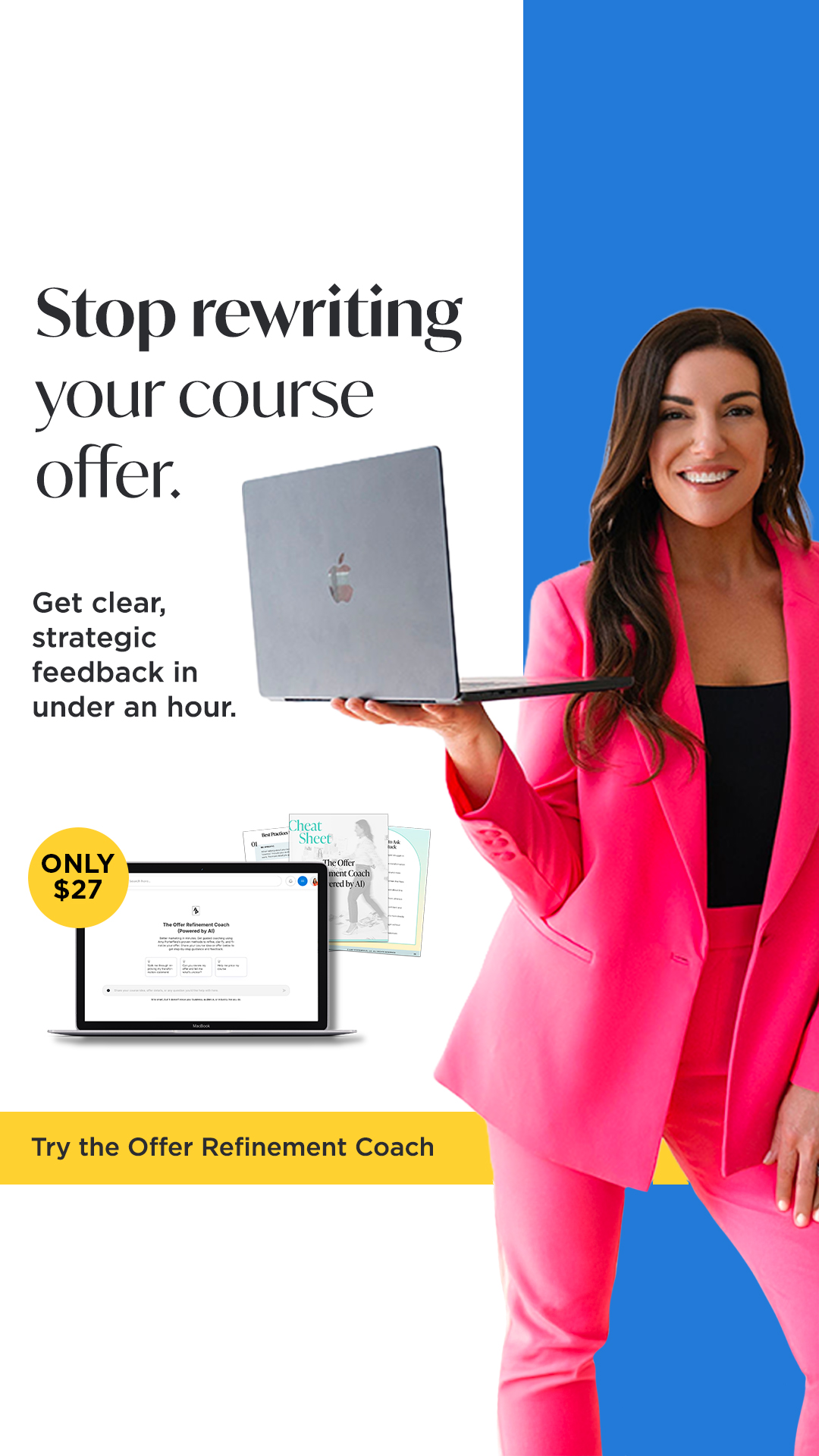 Amy Porterfield Facebook ad