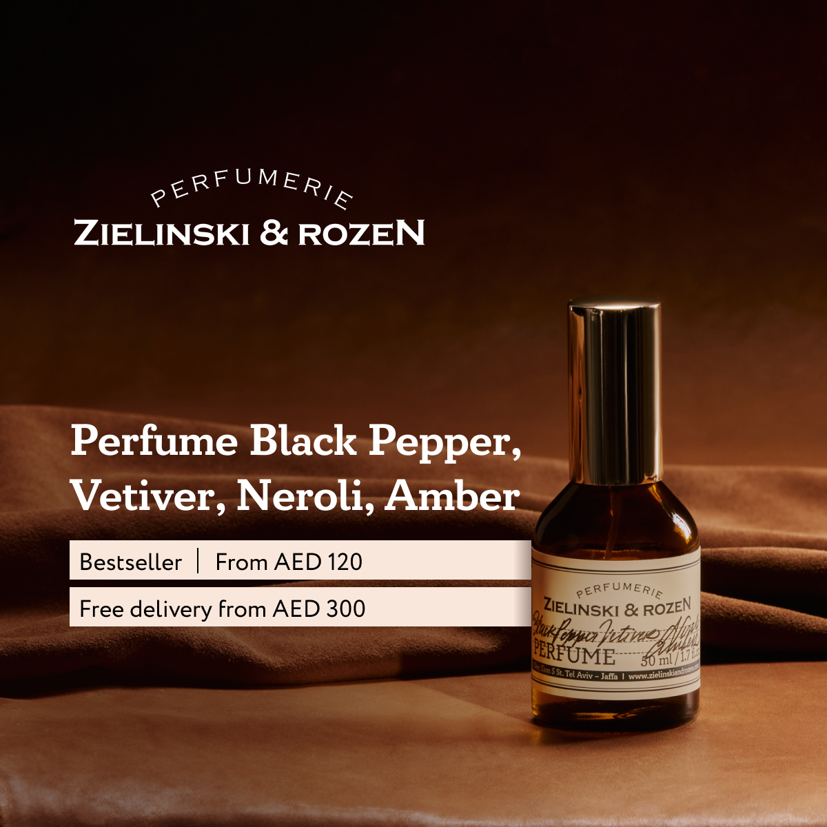Zielinski & Rozen Perfumerie Facebook ad