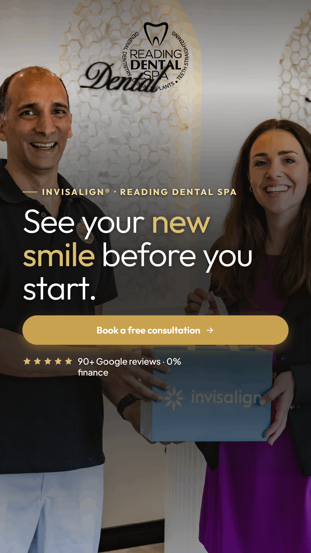 Reading Dental Spa Facebook ad from Jul 6, 2026