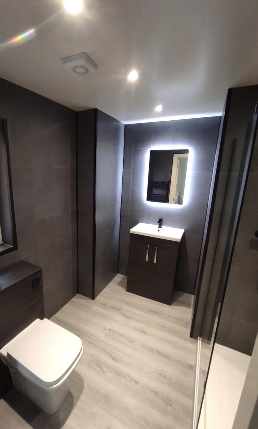 WET WALL BATHROOMS Facebook ad