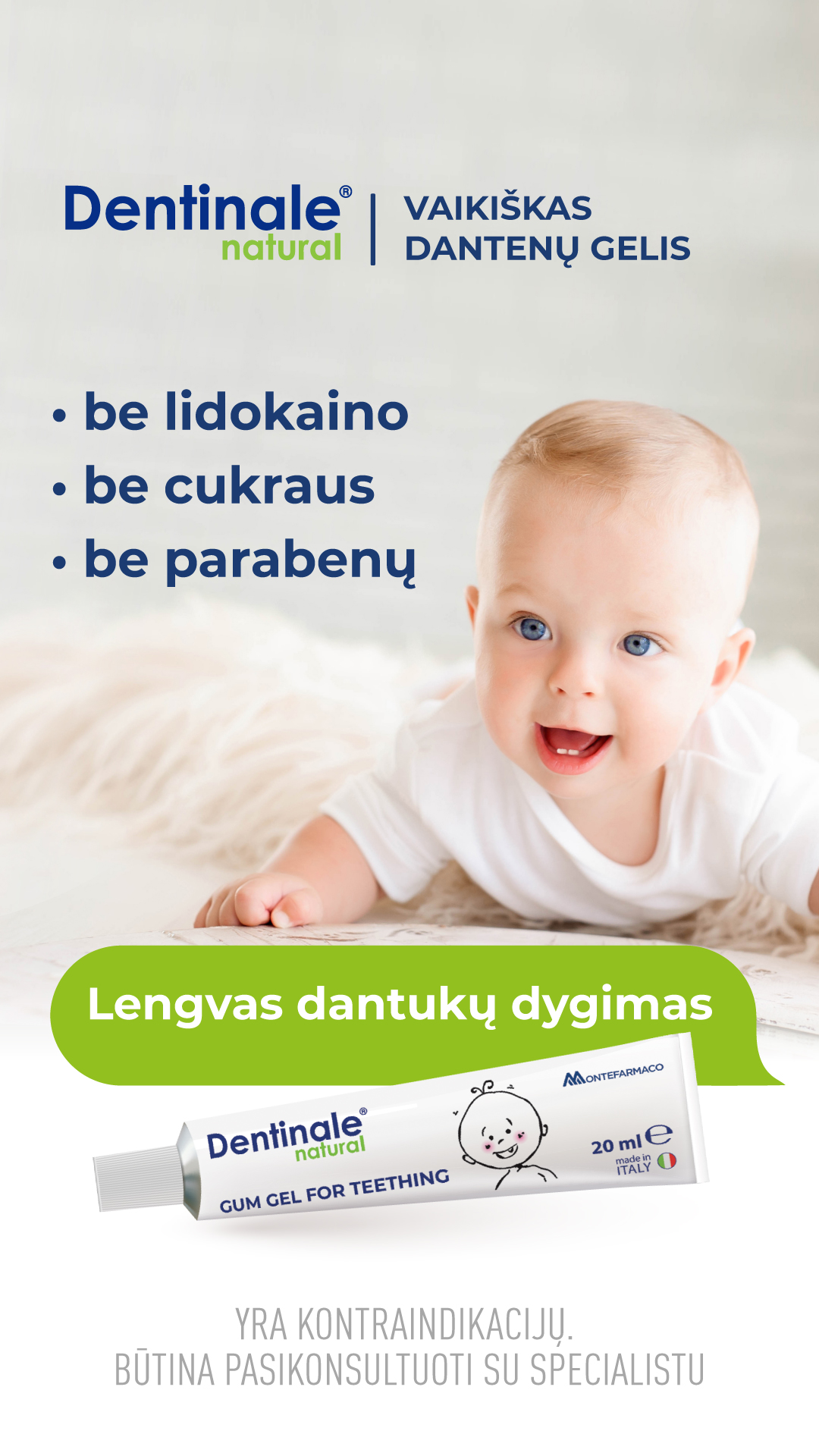 Mažylio vaistinėlė Facebook ad