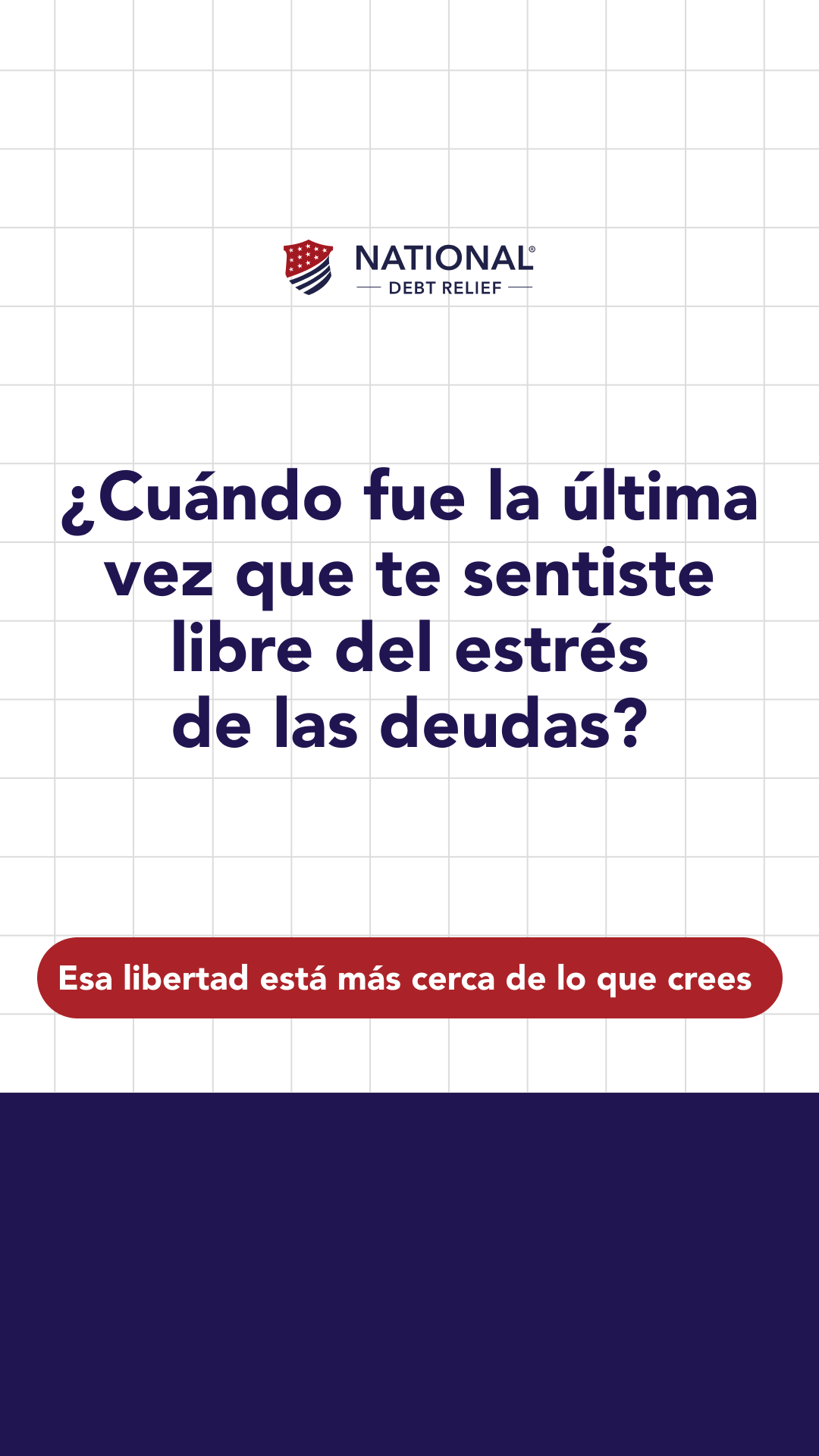 National Debt Relief Facebook ad