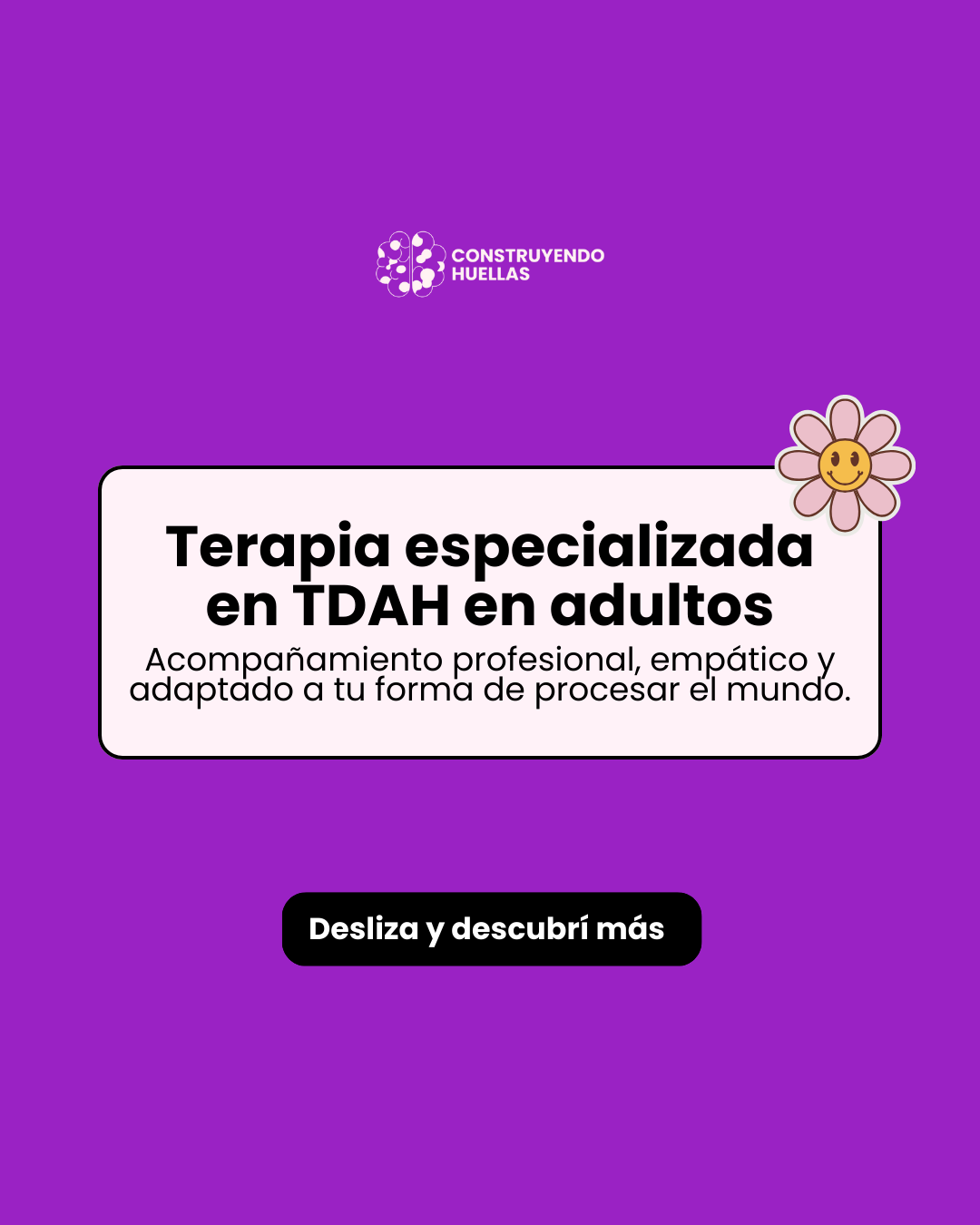 Construyendo Huellas Facebook ad