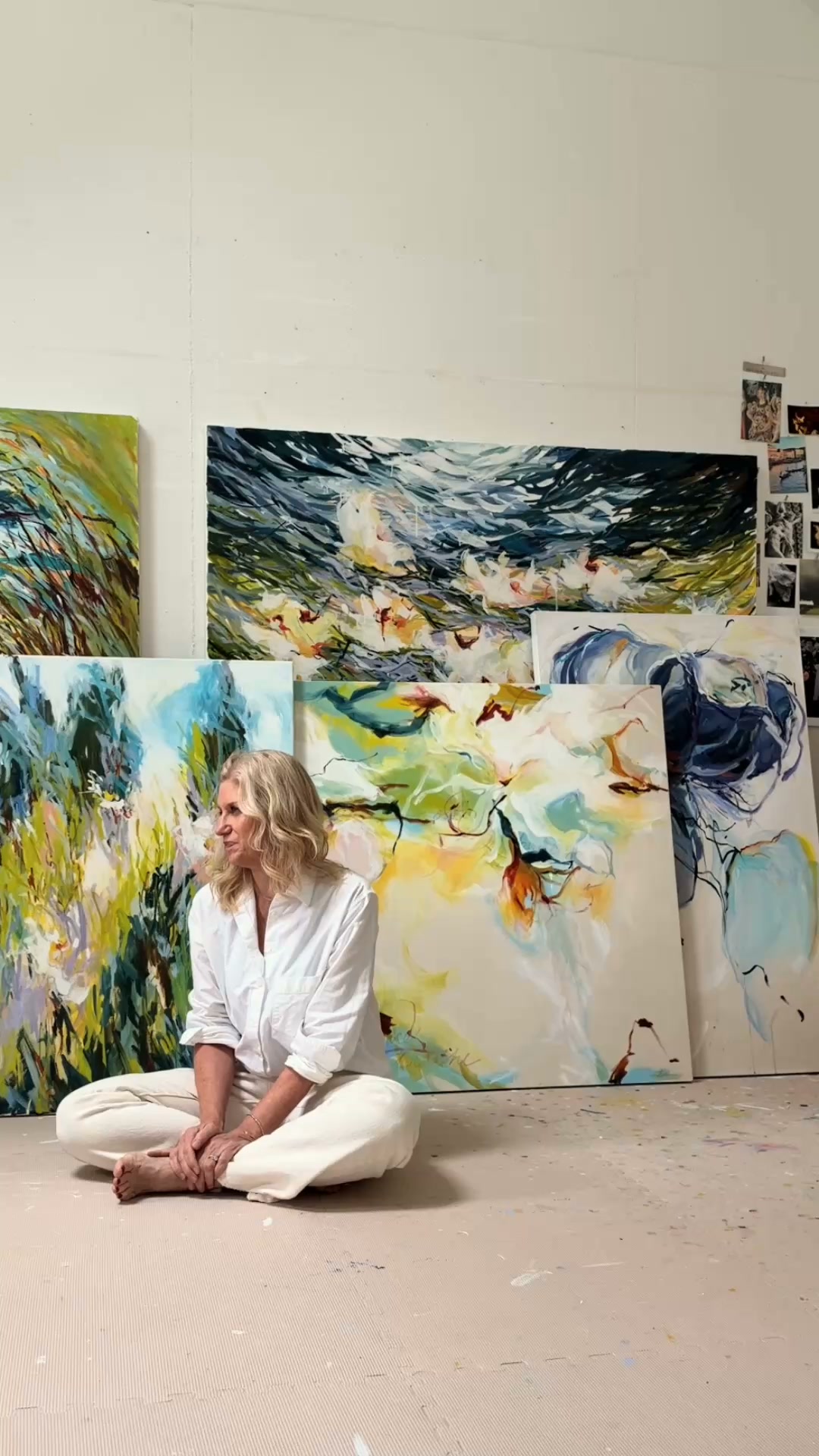 Monica Lee Studios Facebook ad: Contemporary Art for the Modern Romantic