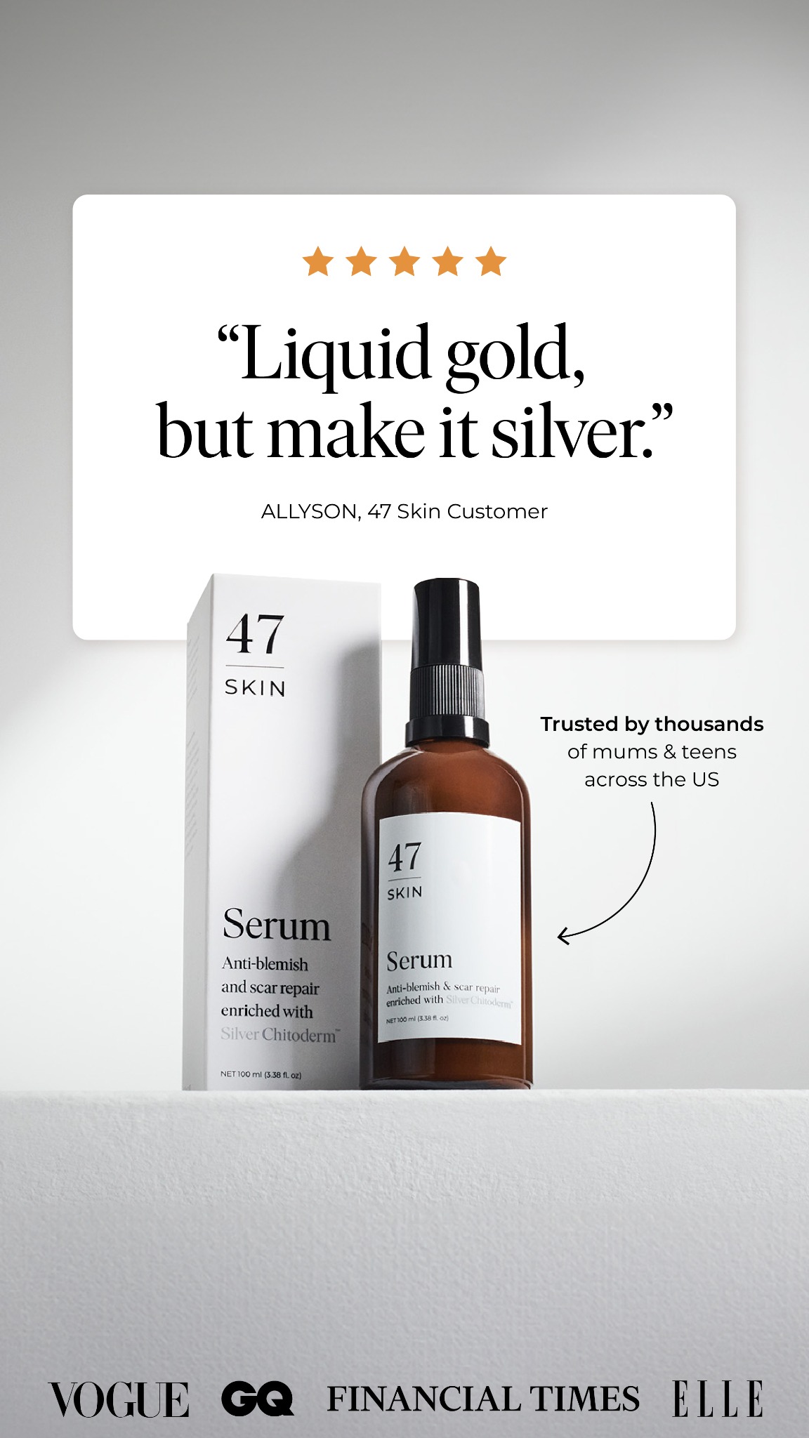 47Skin Facebook ad