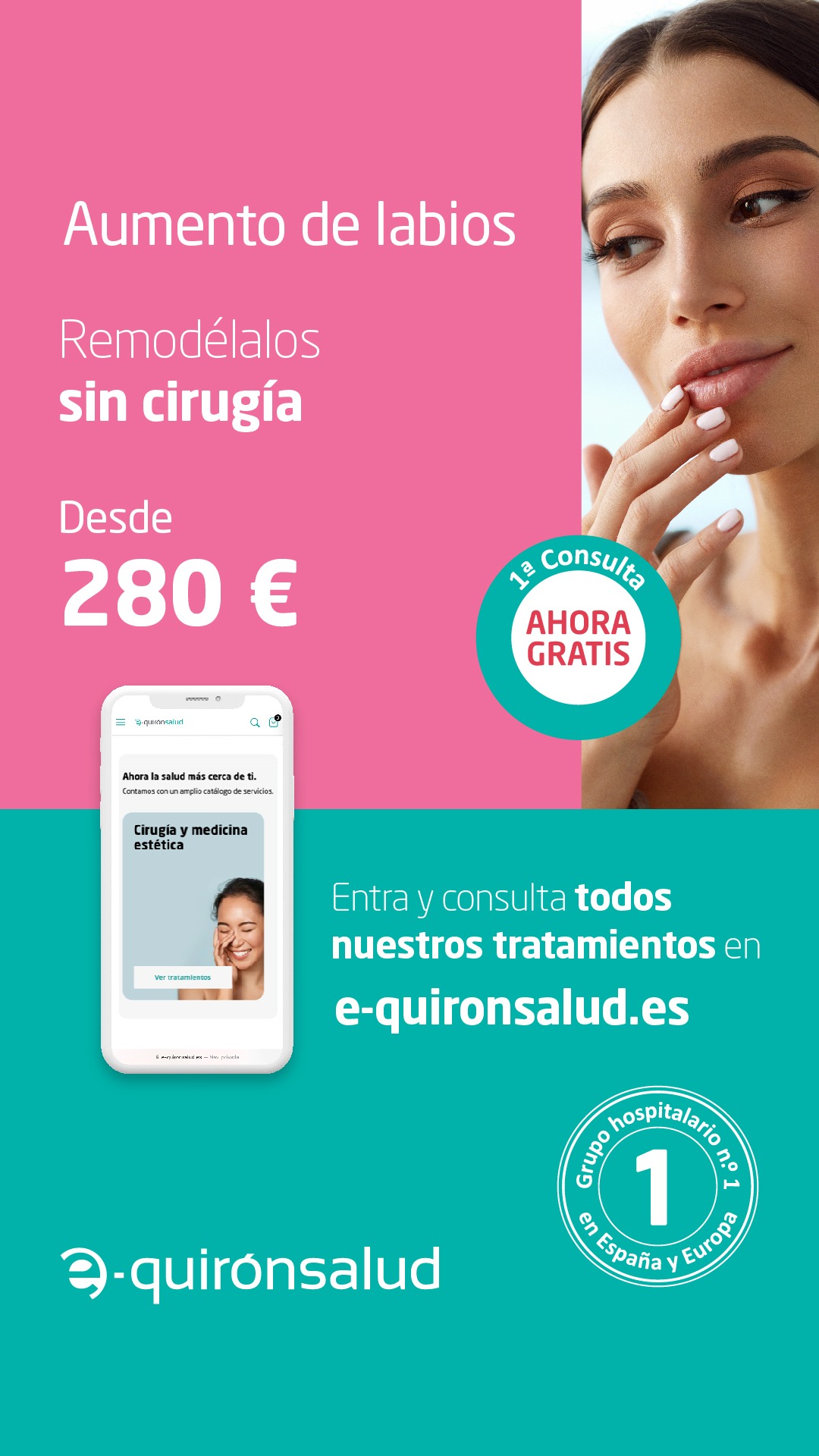 quirónsalud Facebook ad